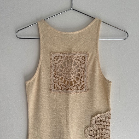 ACNE STUDIOS ERIA COTTON BLEND CROCHET MAXI DRESS - Picture 2 of 9